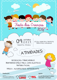 Cartaz-Festa das Crianças